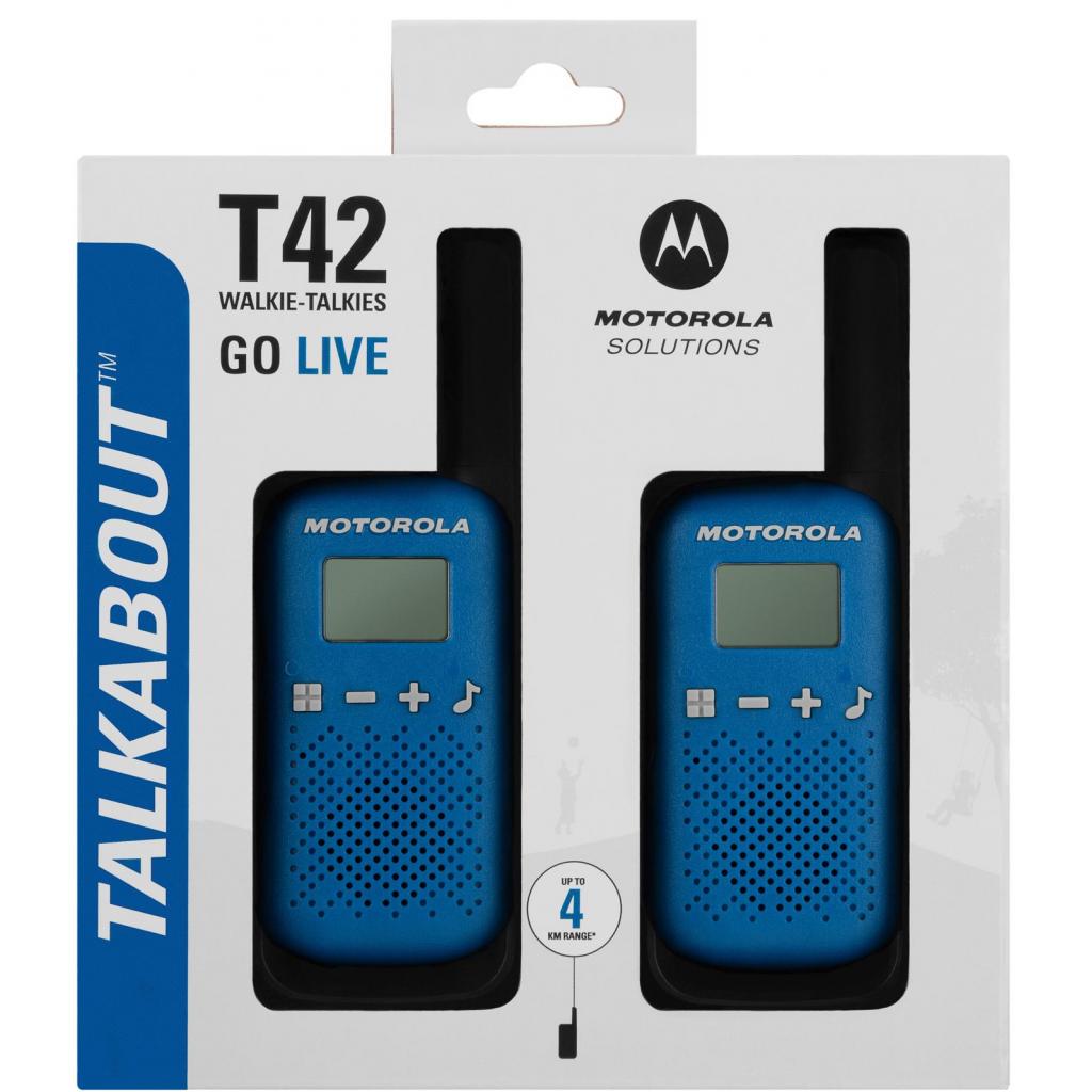 Рации Motorola Talkabout T42 Twin Pack Blue (13274) - фото 7