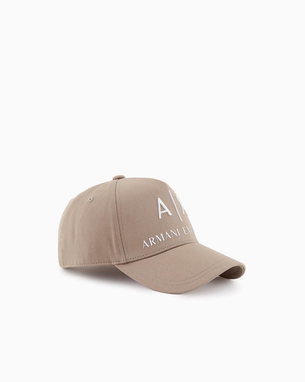 Кепка Armani Exchange Visor cap with logo One Size Бежевый (286929742431)