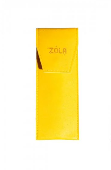 Чехол для кистей Zola 66x180 мм Желтый