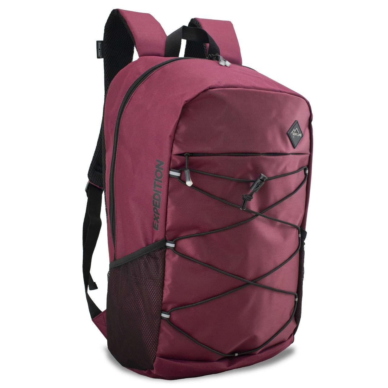 Рюкзак городской SEMI LINE 35 Cherry/Black (A3033-3)