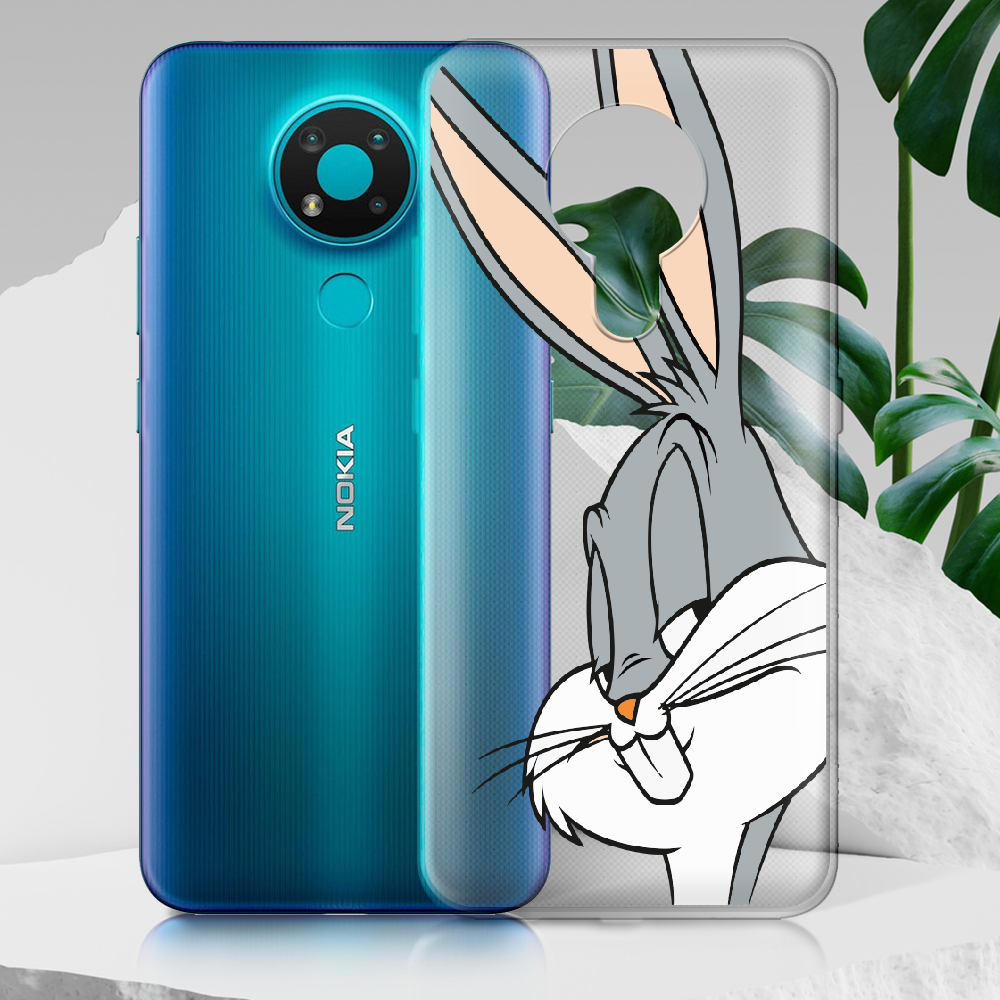 Чохол Boxface Nokia 3.4 Lucky Rabbit Прозорий силікон (41292-bk81-41292) - фото 2