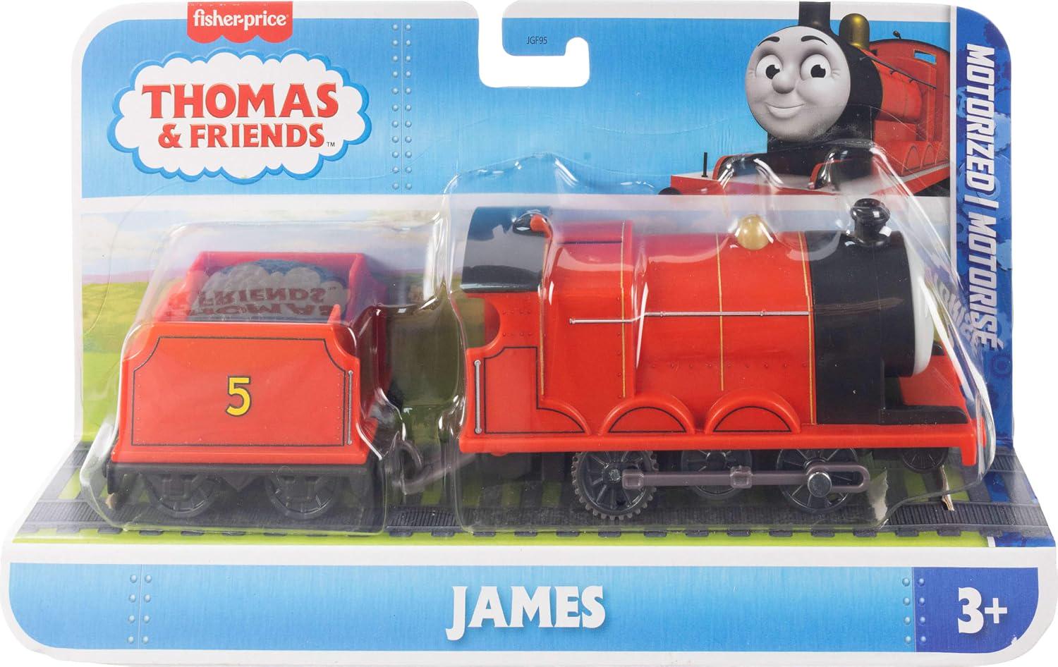 Потяг класичний моторизований Thomas & Friends Fisher-Price Джеймс із ювілейної серії до 80-річчя