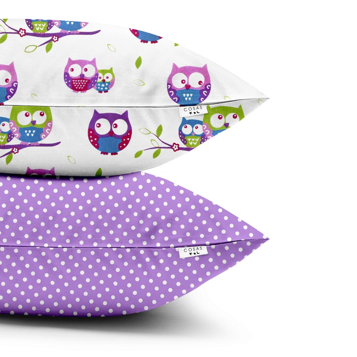 Набор наволочек Cosas Owls Dots Fio 2 шт. 40х60 см (4822052024898)