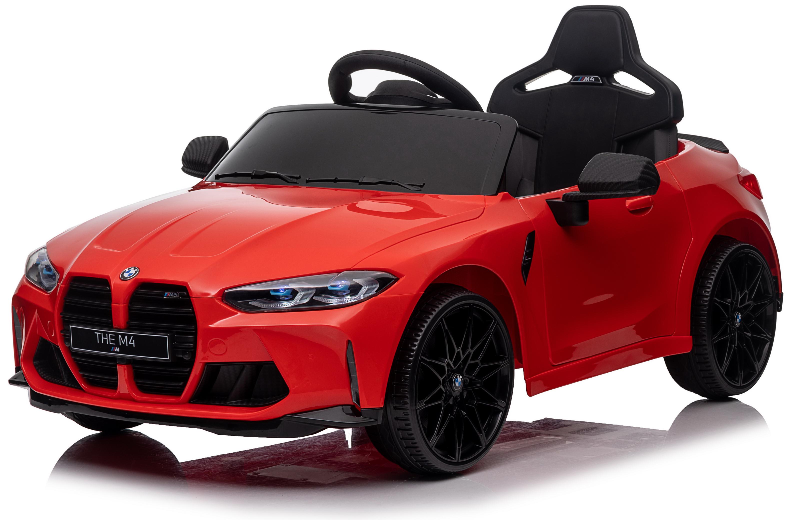 Электромобиль детский BMW M4 лицензия Красный (9958)