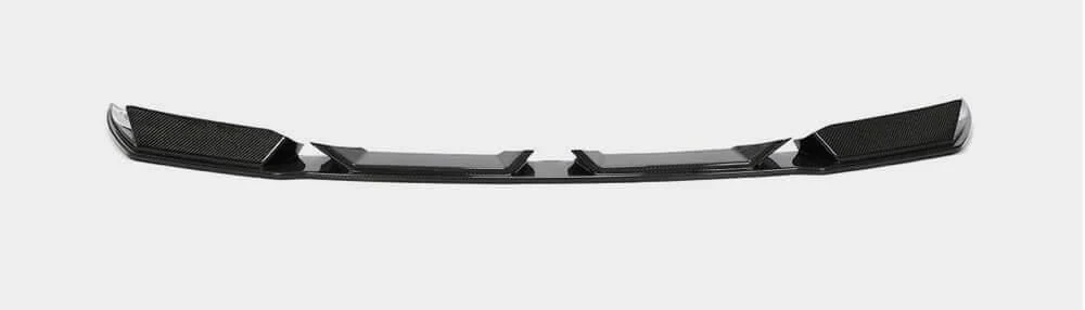 Накладка на передний бампер DDCarbon V2 для F98 2019-2021/BMW X4 G02 2018- карбон (136841)