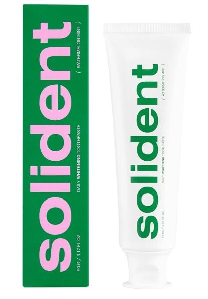 Зубная паста отбеливающая Solident Watermelon mint Арбуз-мята 90 г