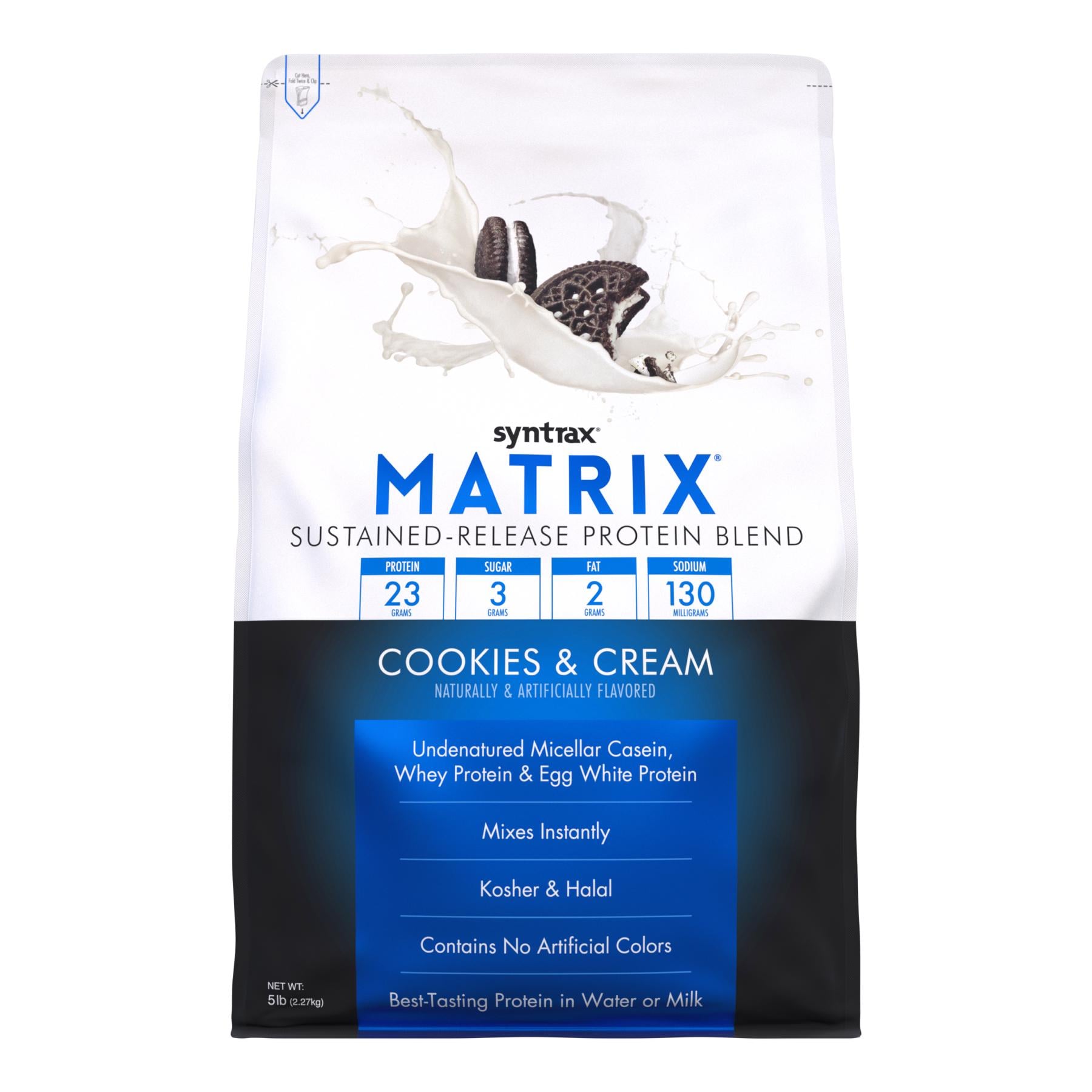 Протеин Matrix 5,0 2270 г Cookies Cream (2022-09-0246)