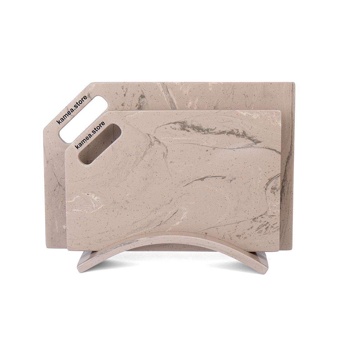 Набор кухонных досок Kamea из искусственного камня S Stone Veil