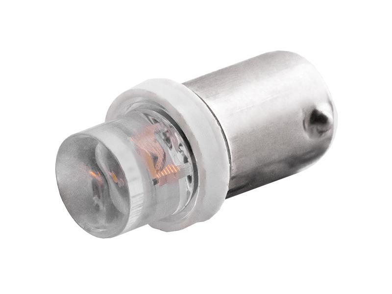 Автомобильная лампа светодиодная LEDUA BA9S-1pc вогнутый LED 12V Белый (86)