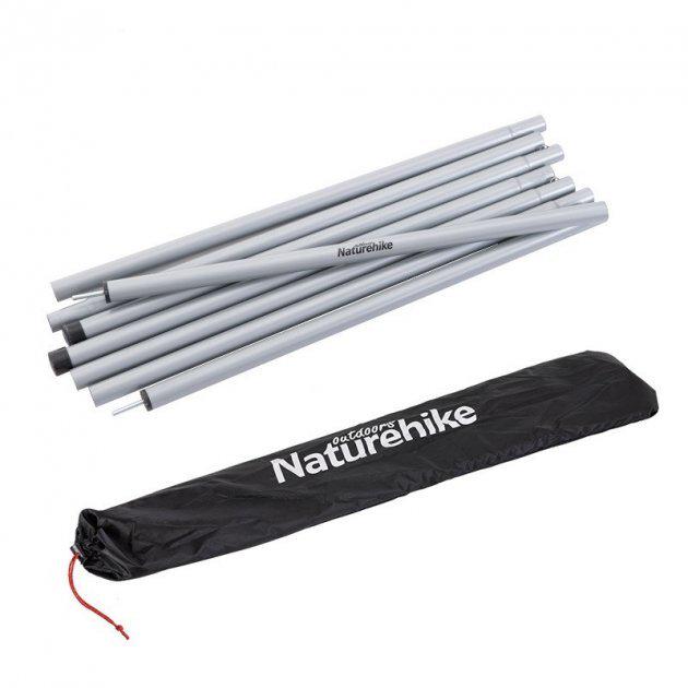 Стійки для тенту Naturehike Steel poles NH20PJ043 2 шт. Silver (12d6aa33)