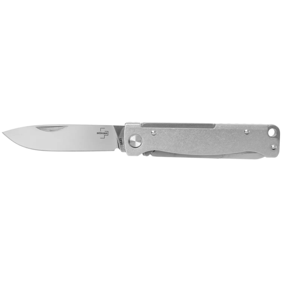 Ніж Boker Plus Atlas Multi SW Slip joint Grey (01BO857)