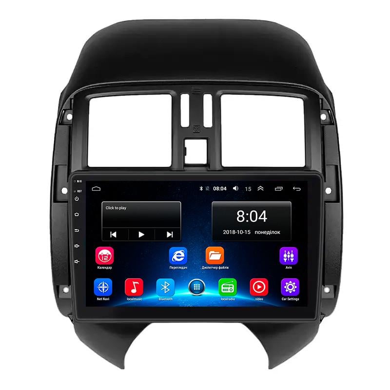 Магнітола штатна Lesko 9" для Nissan Versa II Restyling 2014-2019 2/32Gb Wi-Fi GPS Base