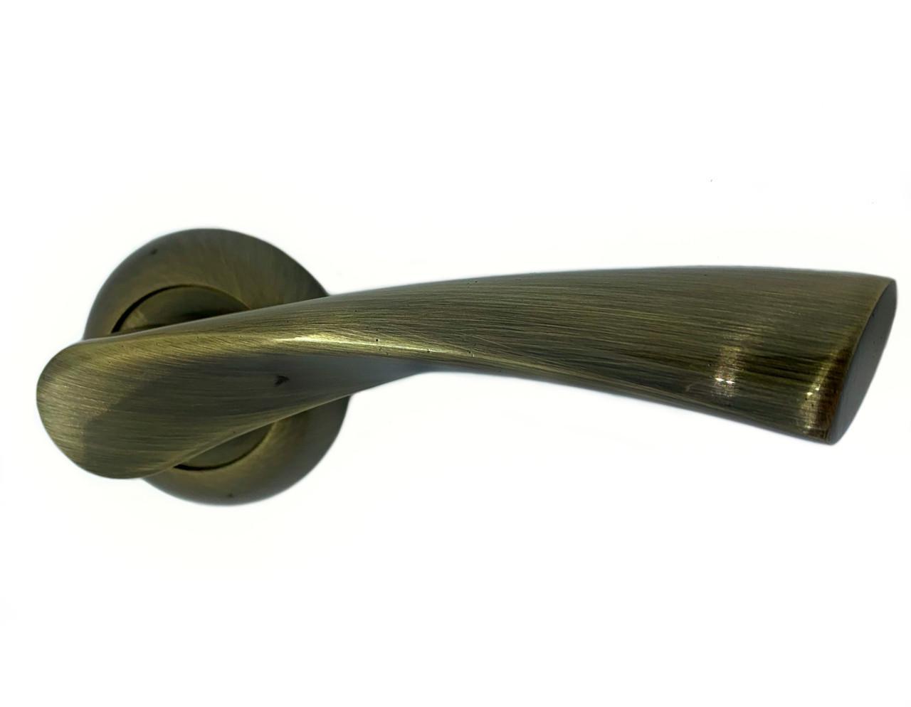 Дверний замок з ручками Vortex AL-100 AB під серцевину з ключами