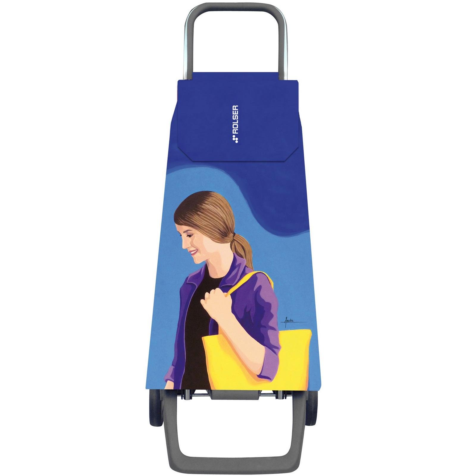 Сумка-тележка Rolser Jet Face Joy 40 л (JET029 Azul-Lois)