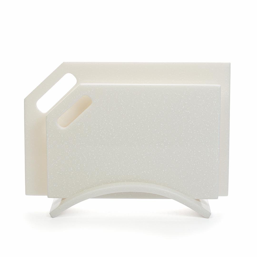 Набір дошок кухонних Kamea зі штучного каменю S Arctic Ice - фото 1 Набір дошок кухонних Kamea зі штучного каменю S Arctic Ice - фото 1