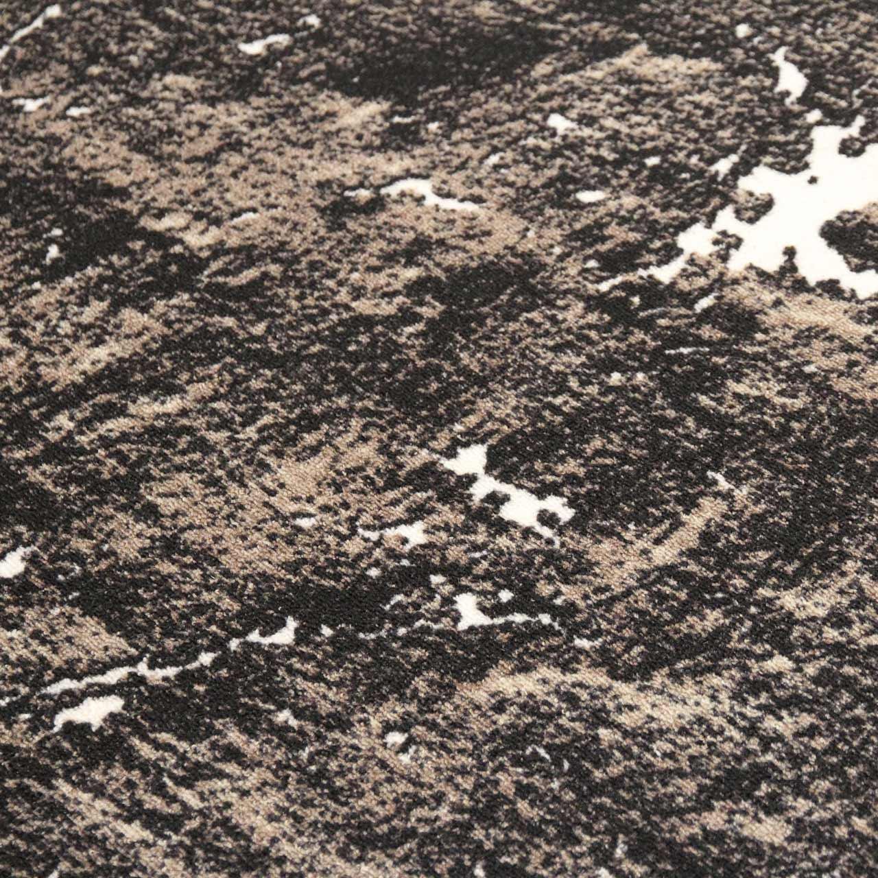 Ковер безворсовый на войлочной основе DAKARIA Print Run Дарк p13 1x1,7 м Черный/Коричневый (00-00019075) - фото 3 Ковер безворсовый на войлочной основе DAKARIA Print Run Дарк p13 1x1,7 м Черный/Коричневый (00-00019075) - фото 3