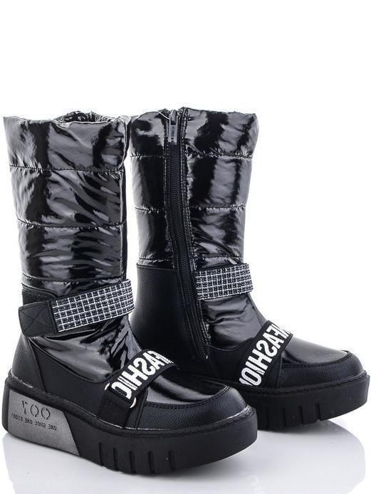 Дутики Kimbo FG2360-3A на овчине р. 30 Черный (97614)