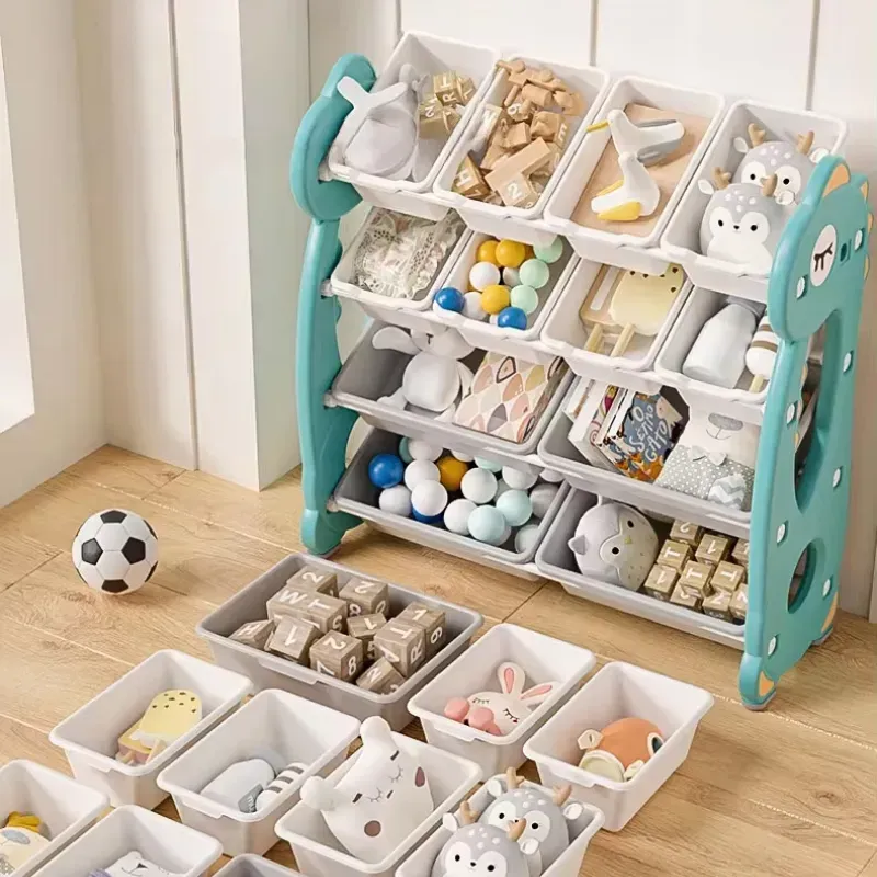 Органайзер для игрушек Lumpurini Dragos L 12 контейнеров-ящиков 4 яруса (KYHG7132) - фото 4 Органайзер для игрушек Lumpurini Dragos L 12 контейнеров-ящиков 4 яруса (KYHG7132) - фото 4