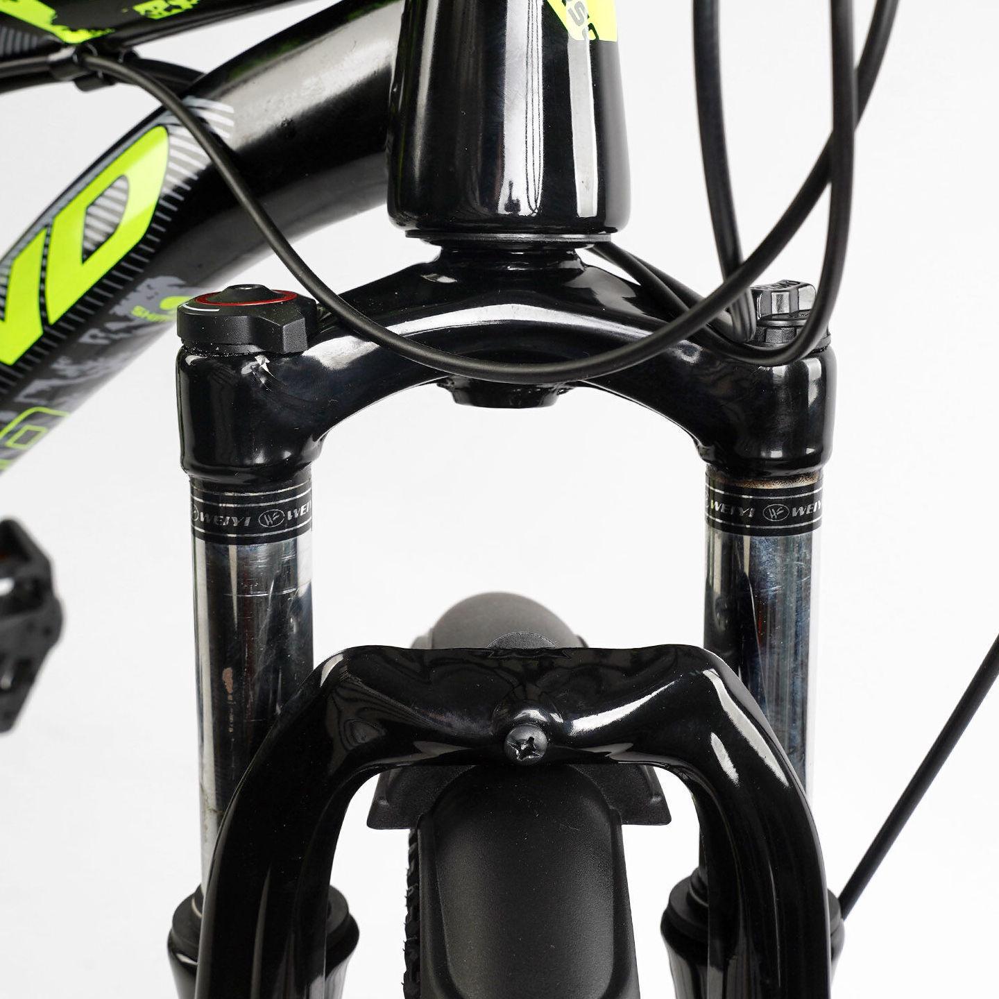 Велосипед горный двухподвесной Corso Rend 26"/15" Черно-желтый (799511249) - фото 7 Велосипед горный двухподвесной Corso Rend 26"/15" Черно-желтый (799511249) - фото 7