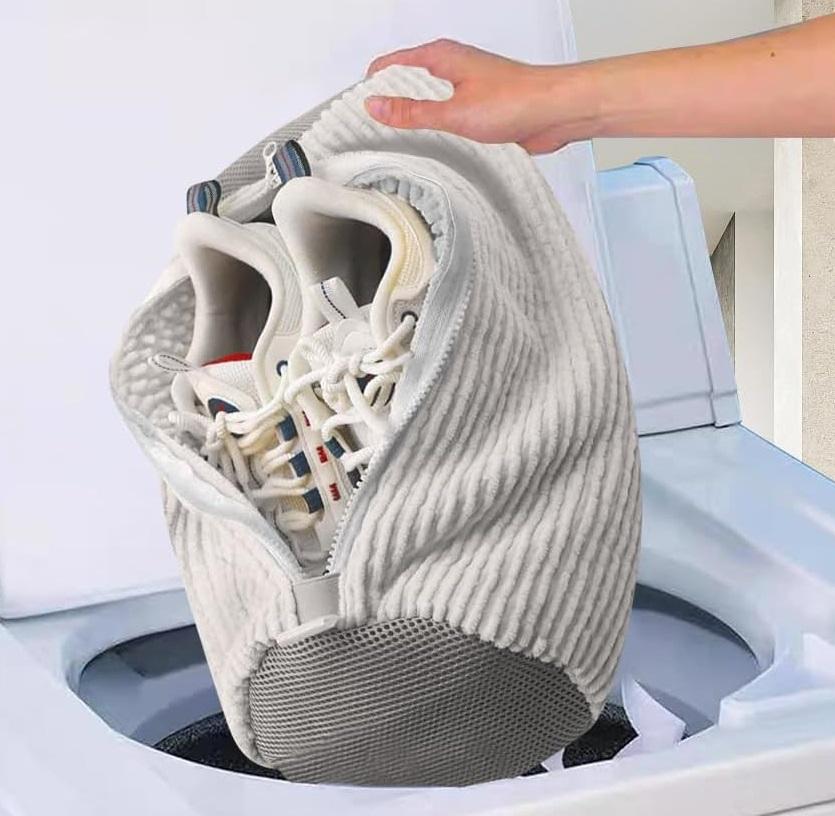 Мішок захисний для прання взуття у пральній машині Білий (101169774) - фото 2 Мішок захисний для прання взуття у пральній машині Білий (101169774) - фото 2