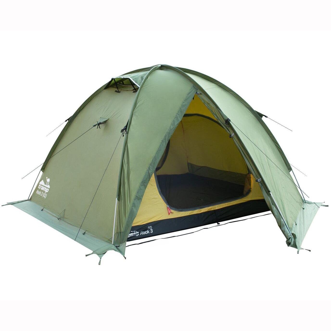 Палатка Tramp ROCK 3 v2 TRT-028-green (81853)