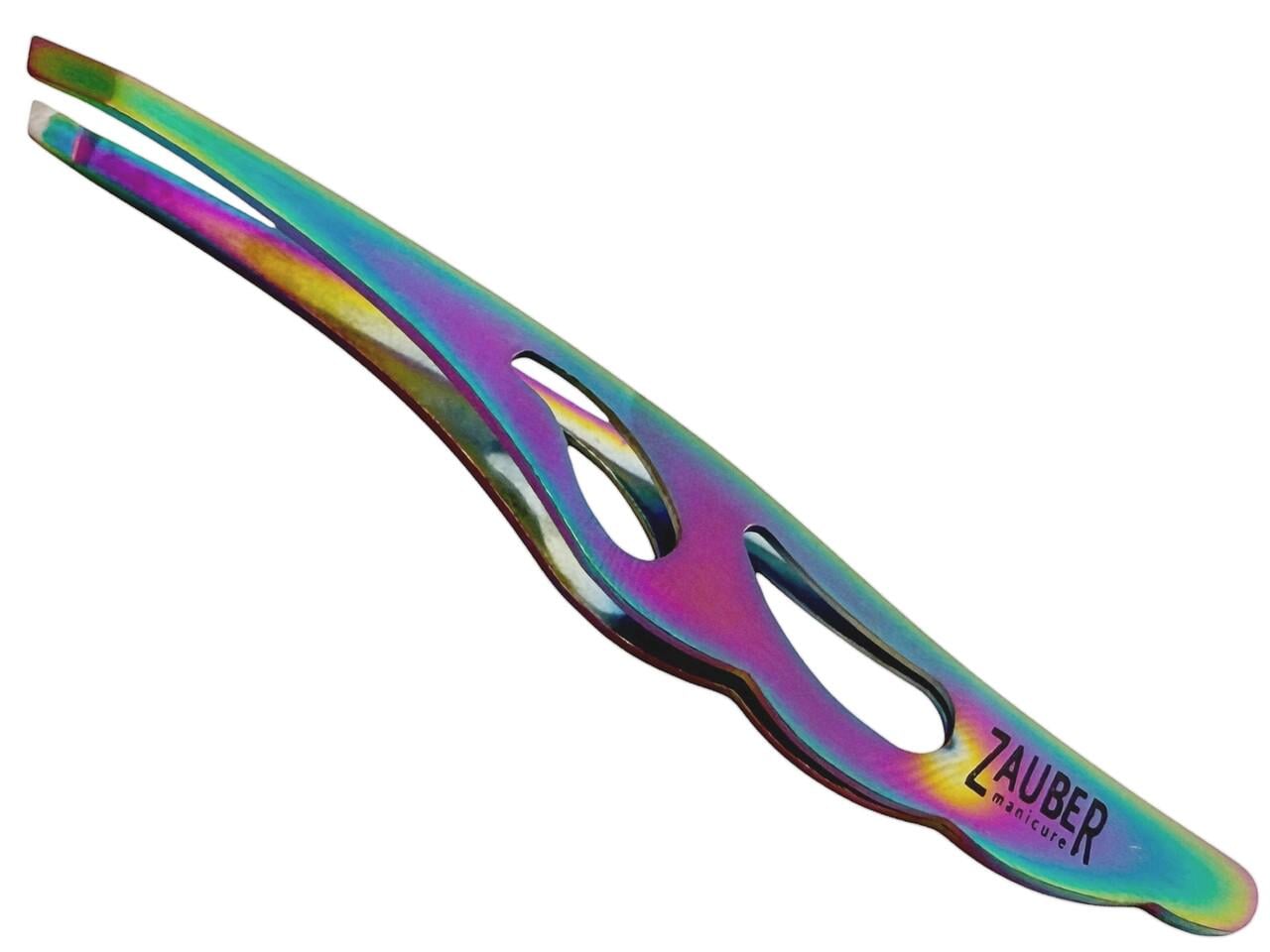 Пінцет для брів скошений Zauber-manicure T-305 (27734933)