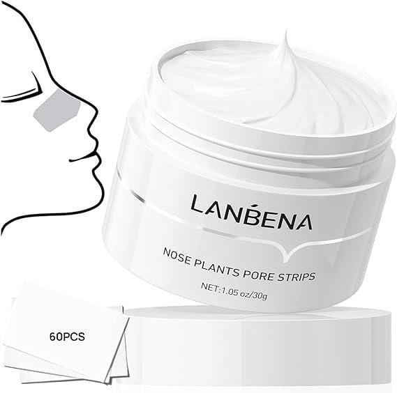 Комплекс для очищення обличчя LANBENA Nose Plants Pore Strips з футляром - фото 3