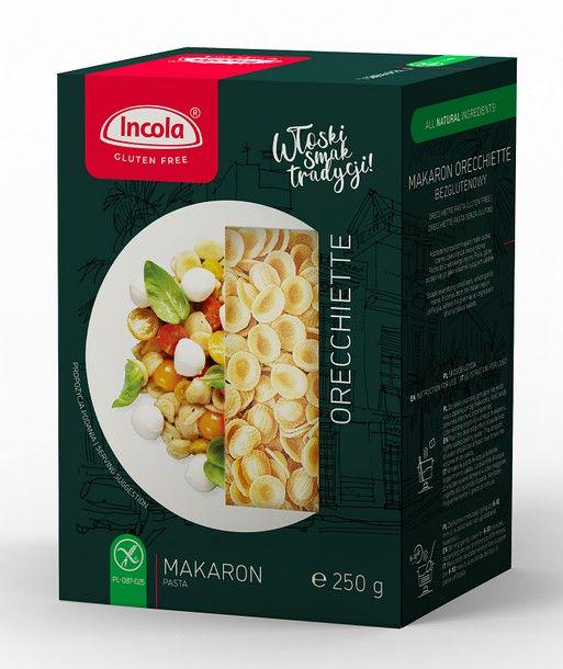 Макароны без глютена ушки INCOLA Orrecchiette 250 г (5902768989137)