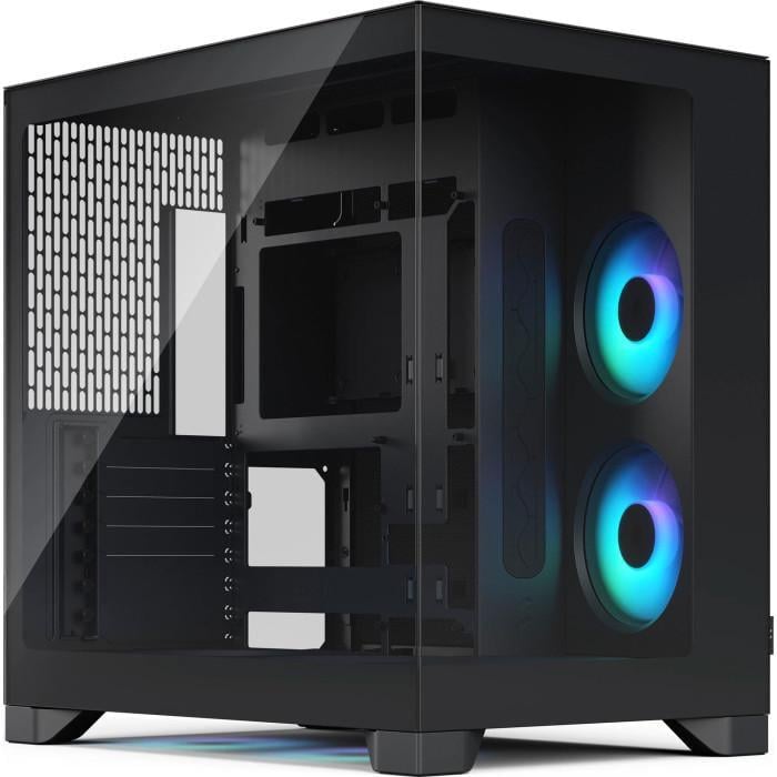 Корпус компьютерный Fractal Design Pop 2 Vision RGB Mid Tower ATX PSU Black (FD-C-POV2A-02)