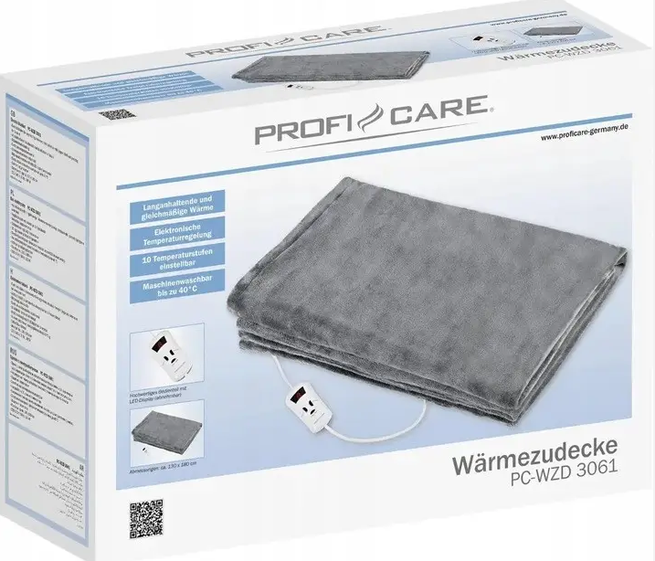 Простирадло з підігрівом PROFICARE PC-WZD 3061 (37976399)