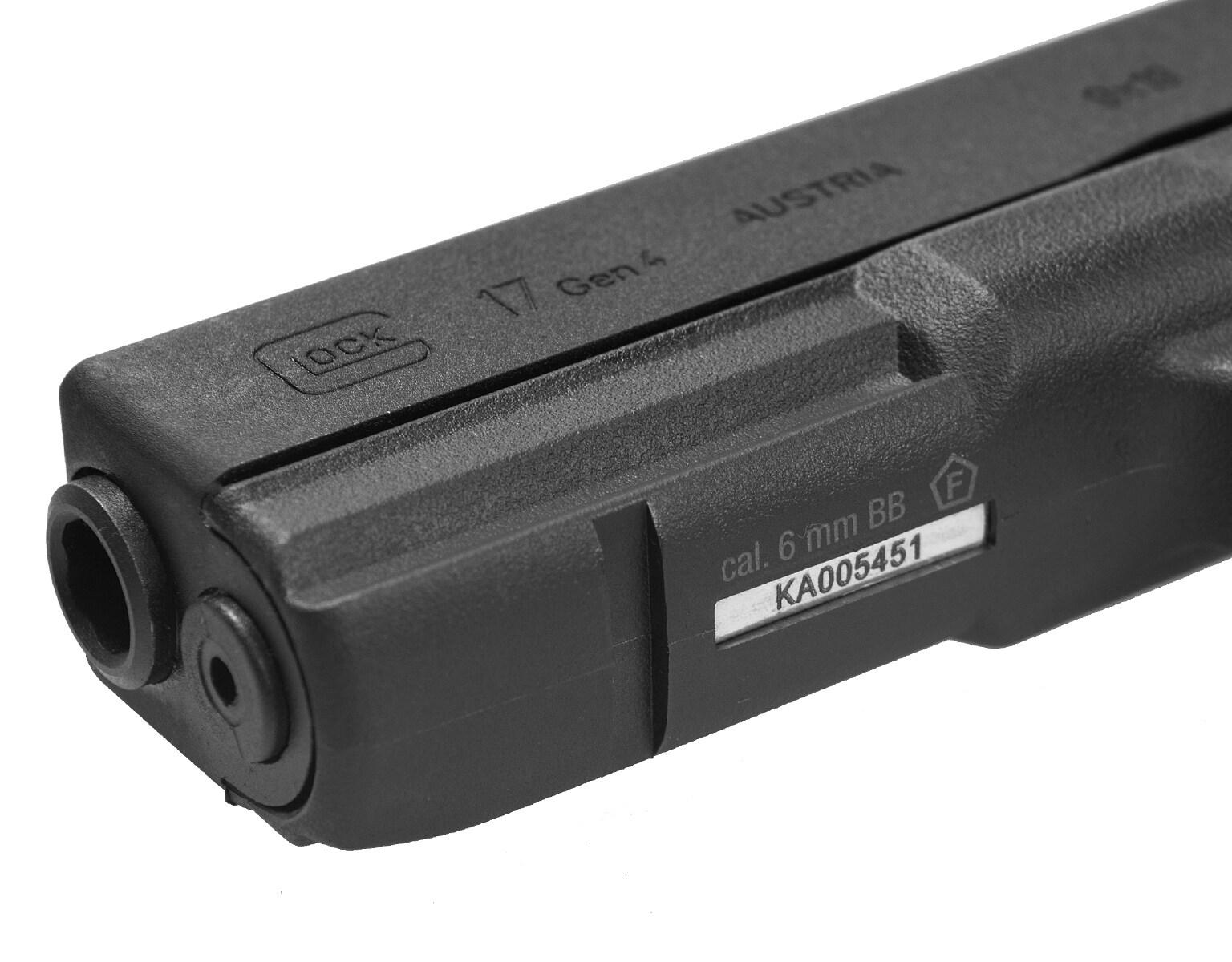 Пистолет страйкбольный Umarex Glock17 Gen.4 калибр 6 мм CO2 Blowback (1003985) - фото 9 Пистолет страйкбольный Umarex Glock17 Gen.4 калибр 6 мм CO2 Blowback (1003985) - фото 9