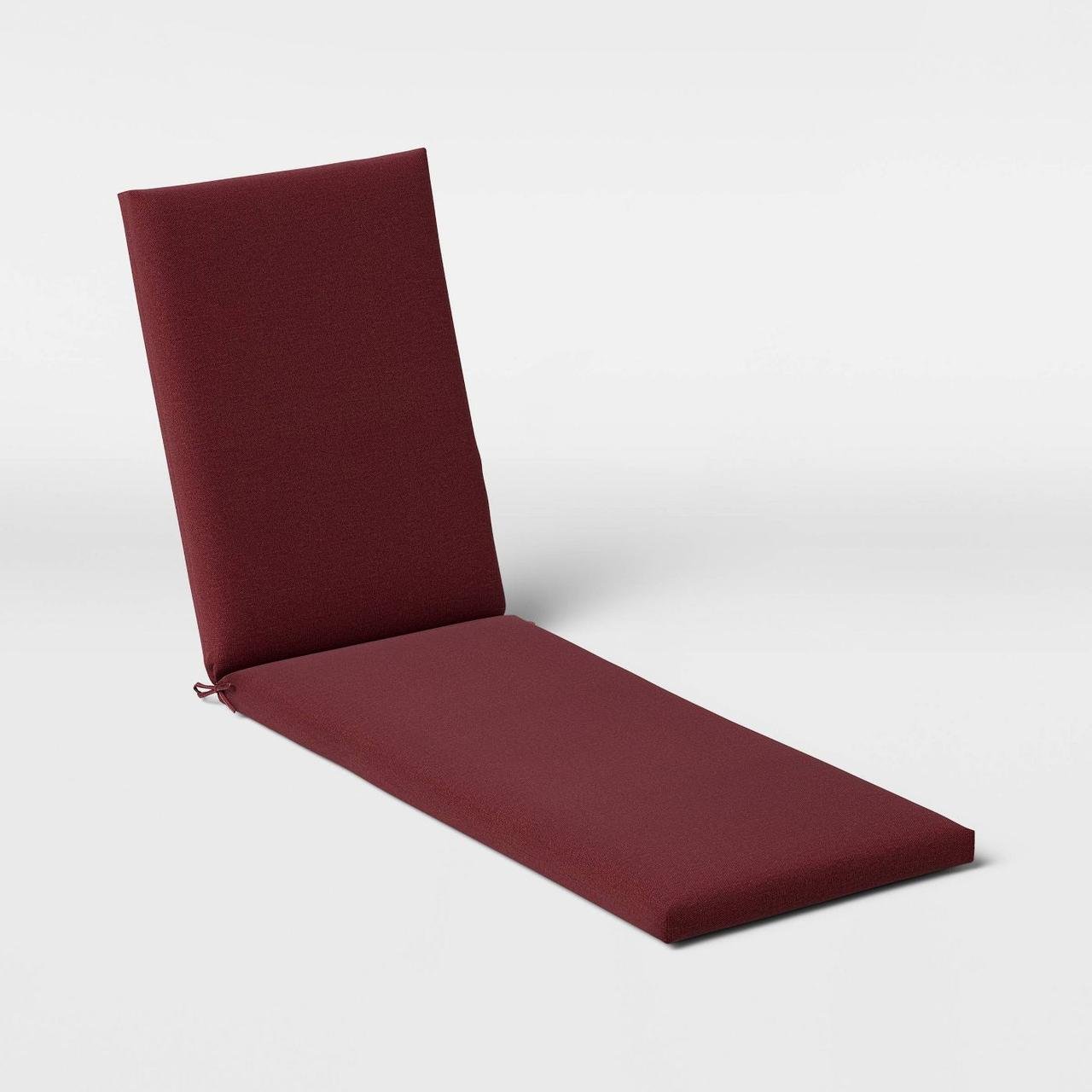 Матрац для шезлонгу BIG YETI 200x60x5 см прямокутна тканина нейлон Бордовий (6149893)