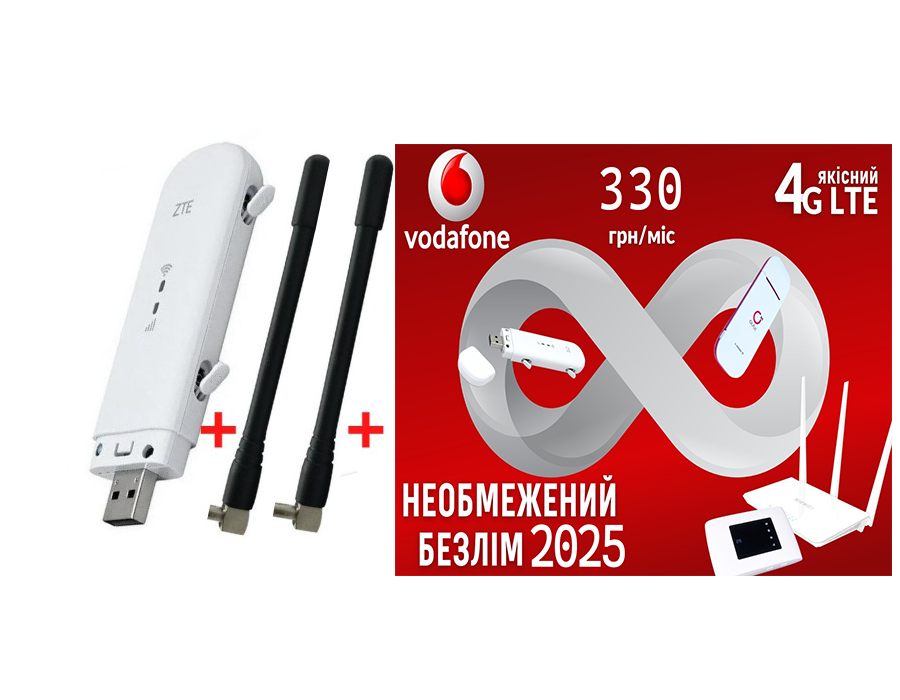 Маршрутизатор модем USB WI-FI 3G/4G LTE ZTE MF79U/2 антенны 4G LTE по 4 db и 1 месяц интернета Vodafone - фото 11 Маршрутизатор модем USB WI-FI 3G/4G LTE ZTE MF79U/2 антенны 4G LTE по 4 db и 1 месяц интернета Vodafone - фото 11