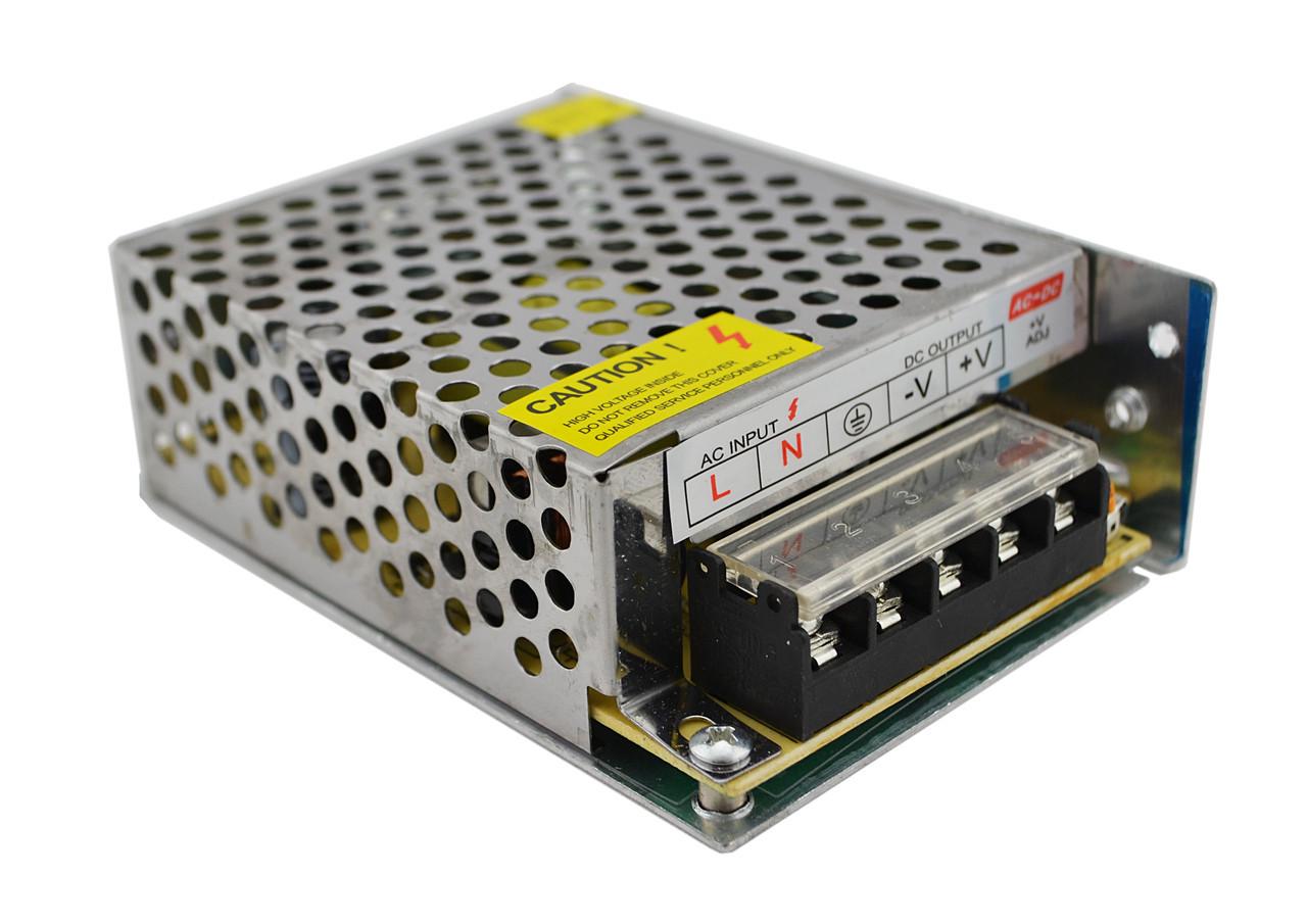 Блок питания UKC 100-240V DC 12V 5A металлический (10121)