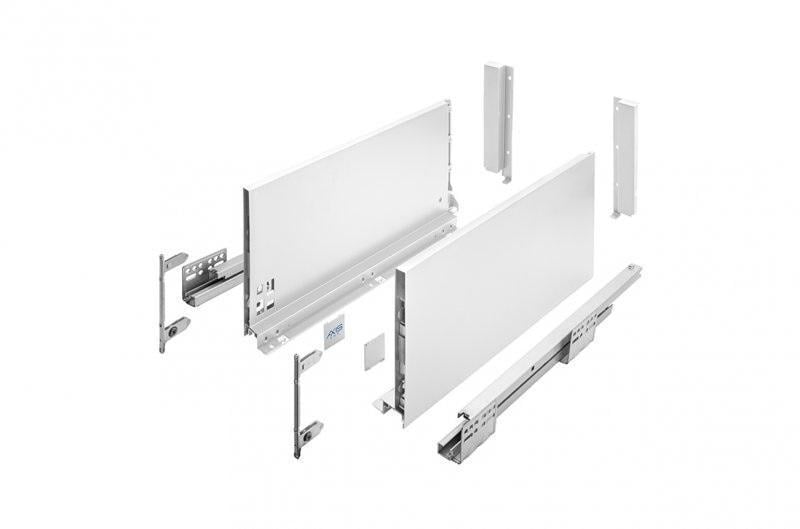 Выдвижная шухляда Axis Pro очень высокий-D1 L 300 мм H 200 мм Белый (PB-AXISPRO-KPL300D1)