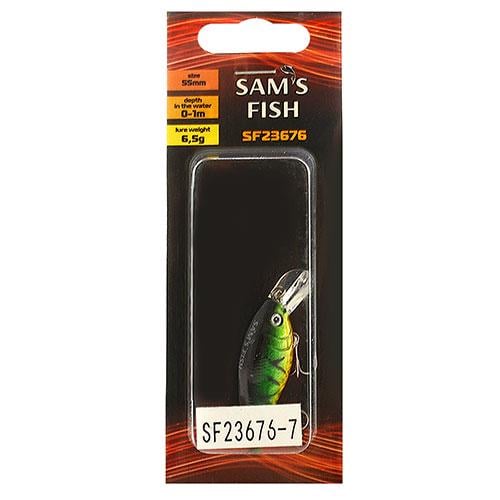 Воблер Sams Fish SF23676-7 55 мм 10 шт.