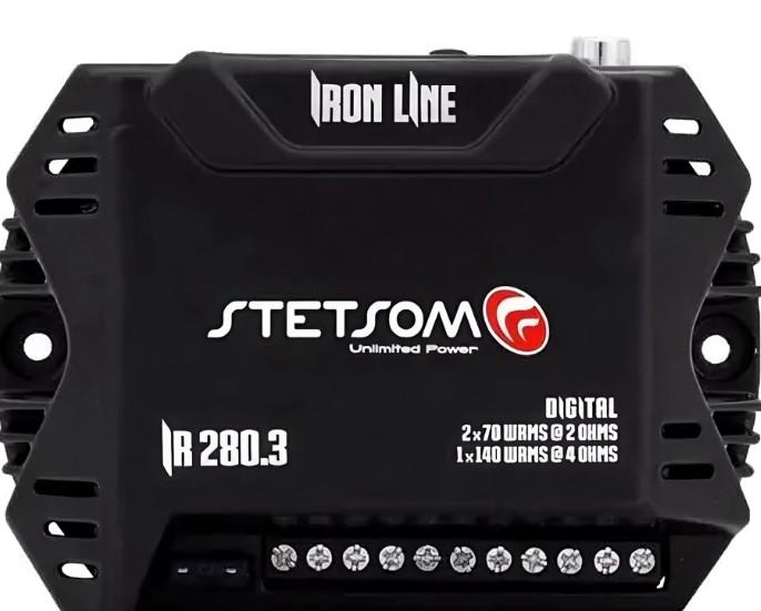 Підсилювач потужності звуку Stetsom IRON LINE IR280.3 2 Ом (29-51-IR280.3)