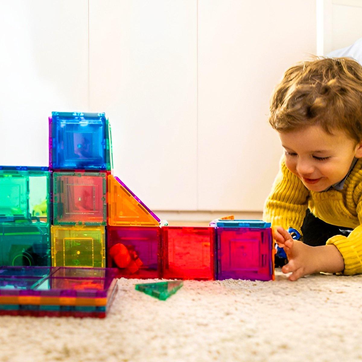 Конструктор магнітний Magnetic для дітей 60 деталей (23419137) - фото 2 Конструктор магнітний Magnetic для дітей 60 деталей (23419137) - фото 2