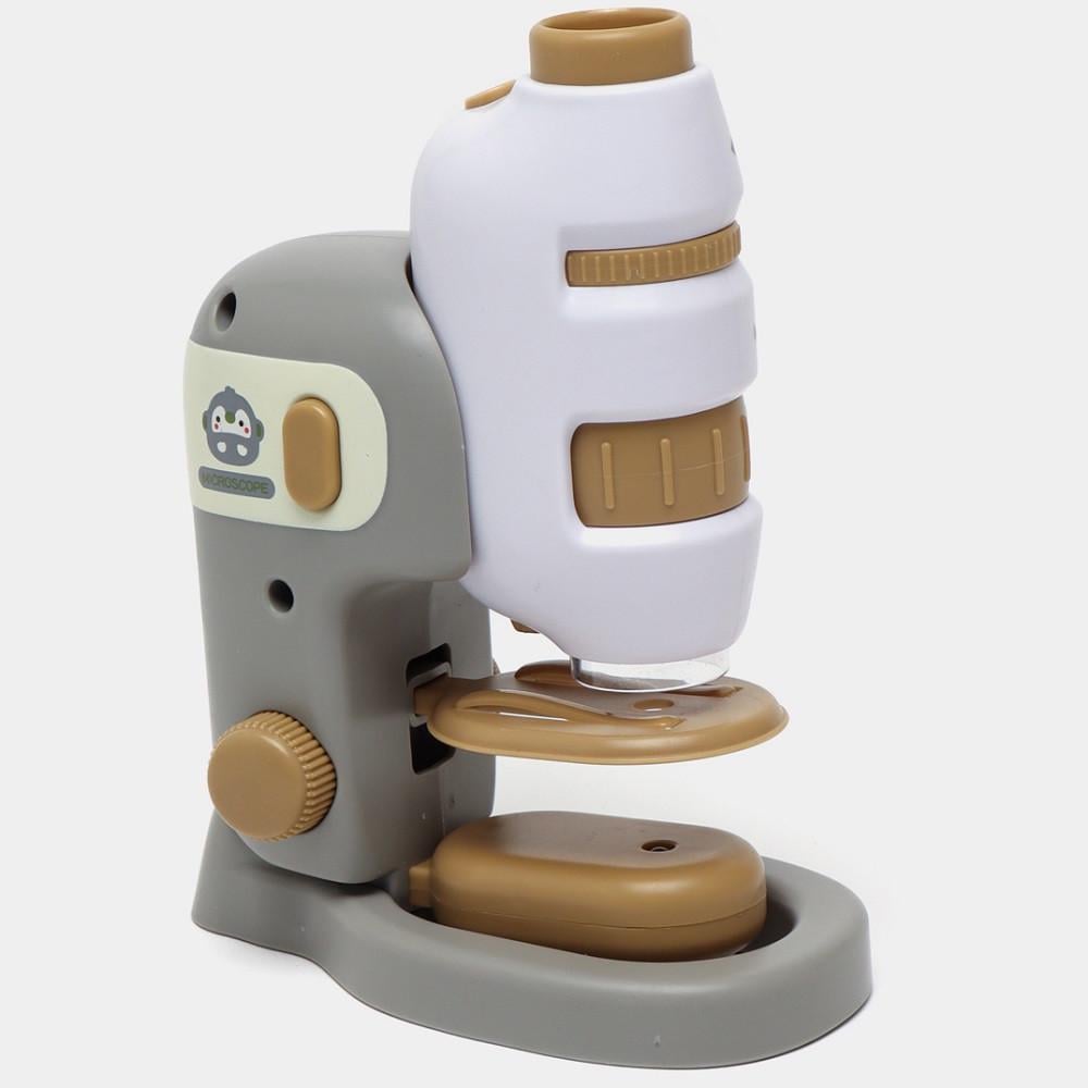 Микроскоп портативный детский для малышей с 180х увеличением (2132707412) - фото 4