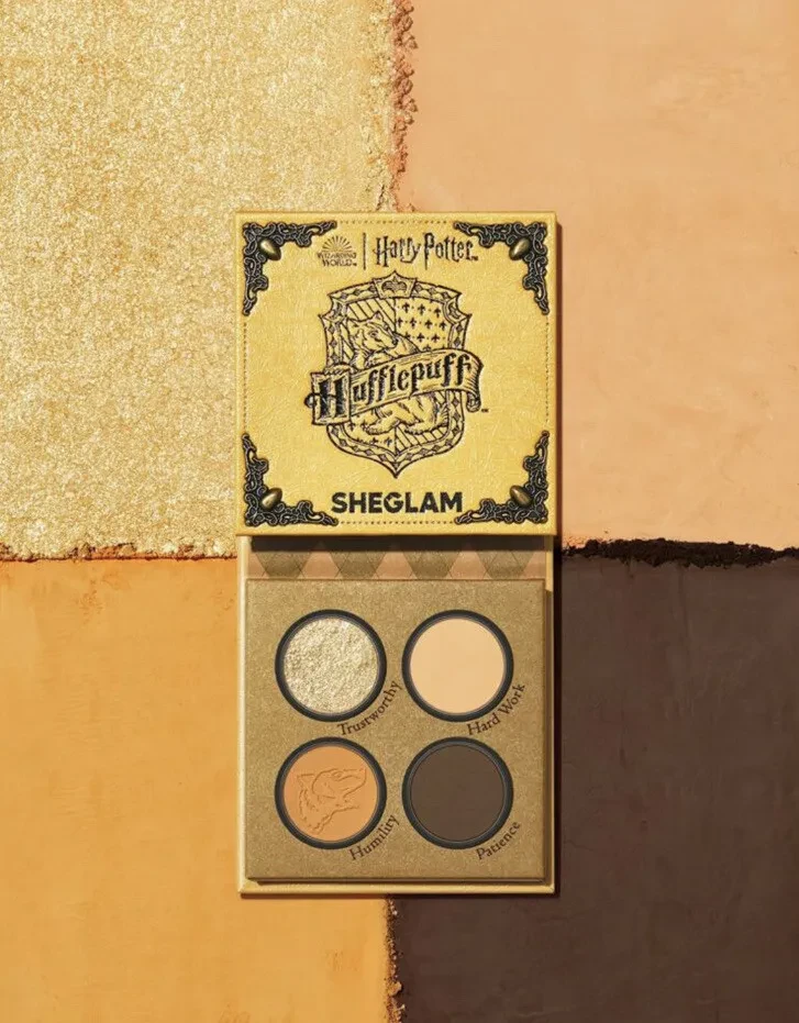 Палетка тіней для повік SHEGLAM Harry Potter Hufflepuff House Eyeshadow Palette - фото 2