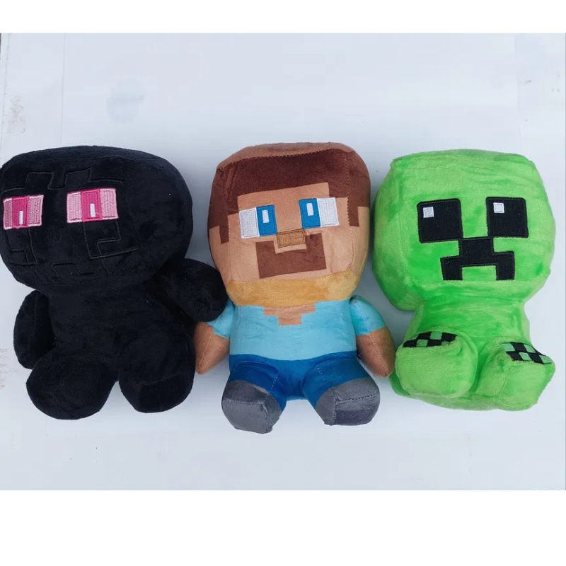 М'яка іграшка Стів сидячий з гри Minecraft 24 см (2526473640) - фото 6