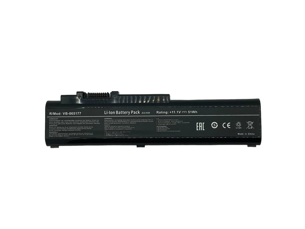 Аккумулятор для ноутбука Asus A32-N50 N50 11,1V 5200 mAh (065177)