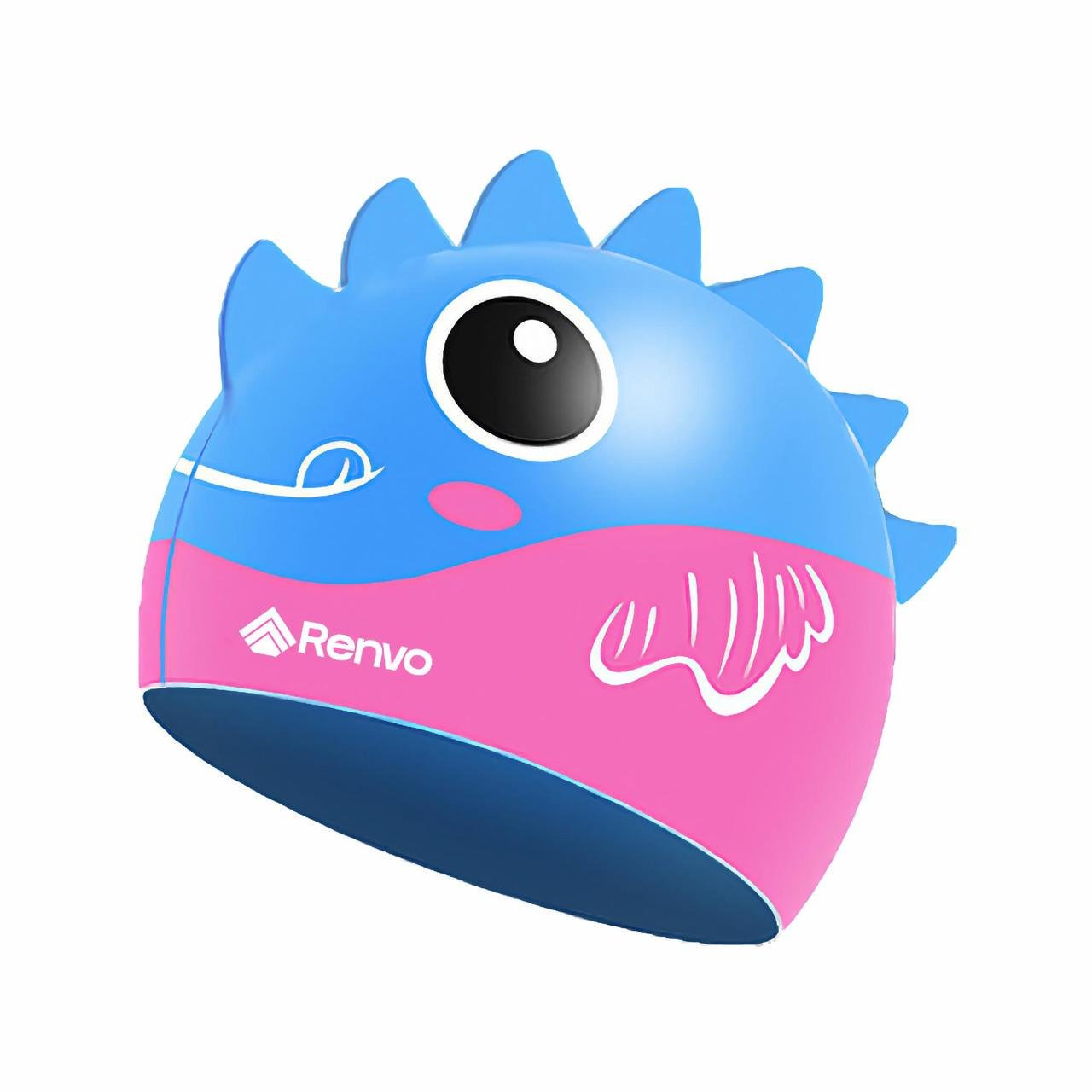 Шапочка для плавания детская Renvo Sentani JR OSFM Голубой/Розовый (1SC300-56) - фото 2 Шапочка для плавания детская Renvo Sentani JR OSFM Голубой/Розовый (1SC300-56) - фото 2