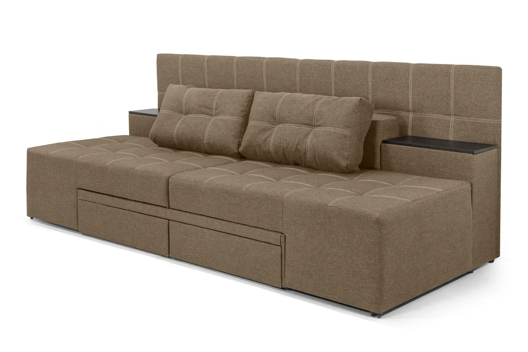 Диван трансформер Премиум 270х112 см Бежевый (29557861)