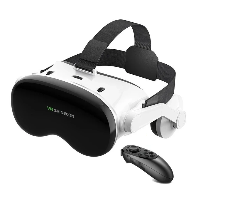 VR-очки с геймпадом VR LUX PRO SHINECON G18EB с Bluetooth-контроллером Mocute 052