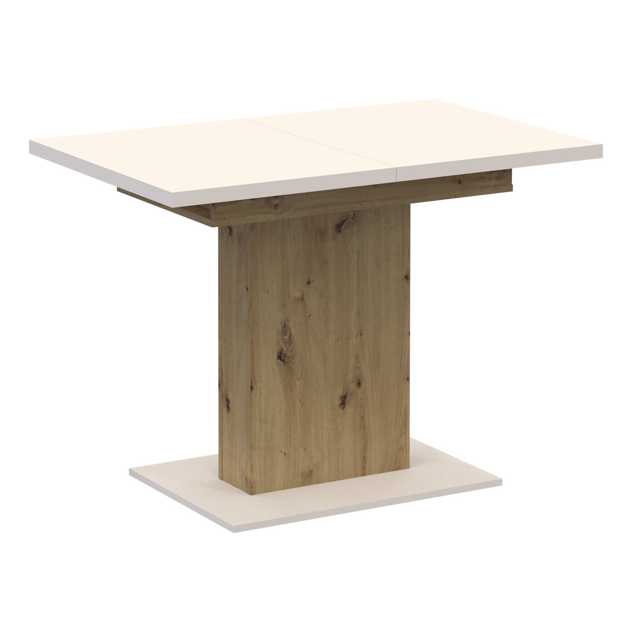 Обеденный стол Doros Бостон 150х70х79 см Дуб артизан/Кашемир (41510139)