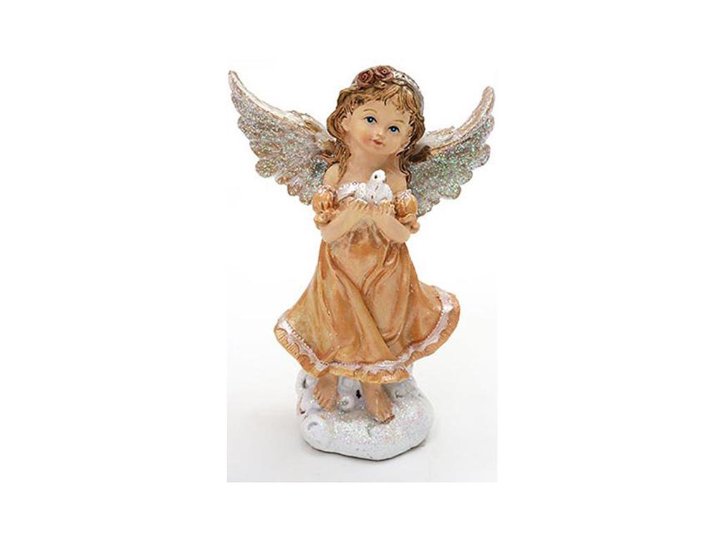Статуэтка декоративная Ангел 12,5 см искусственный камень (BD-197-A21-A1)