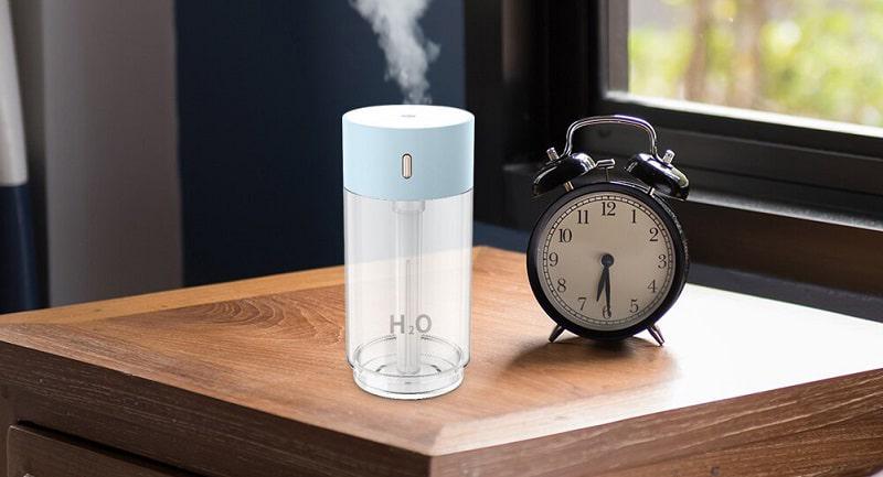 Зволожувач повітря Cardi Light-101 USB з різнокольоровою підсвіткою/нічником на акумуляторі Блакитний (М18) - фото 6 Зволожувач повітря Cardi Light-101 USB з різнокольоровою підсвіткою/нічником на акумуляторі Блакитний (М18) - фото 6