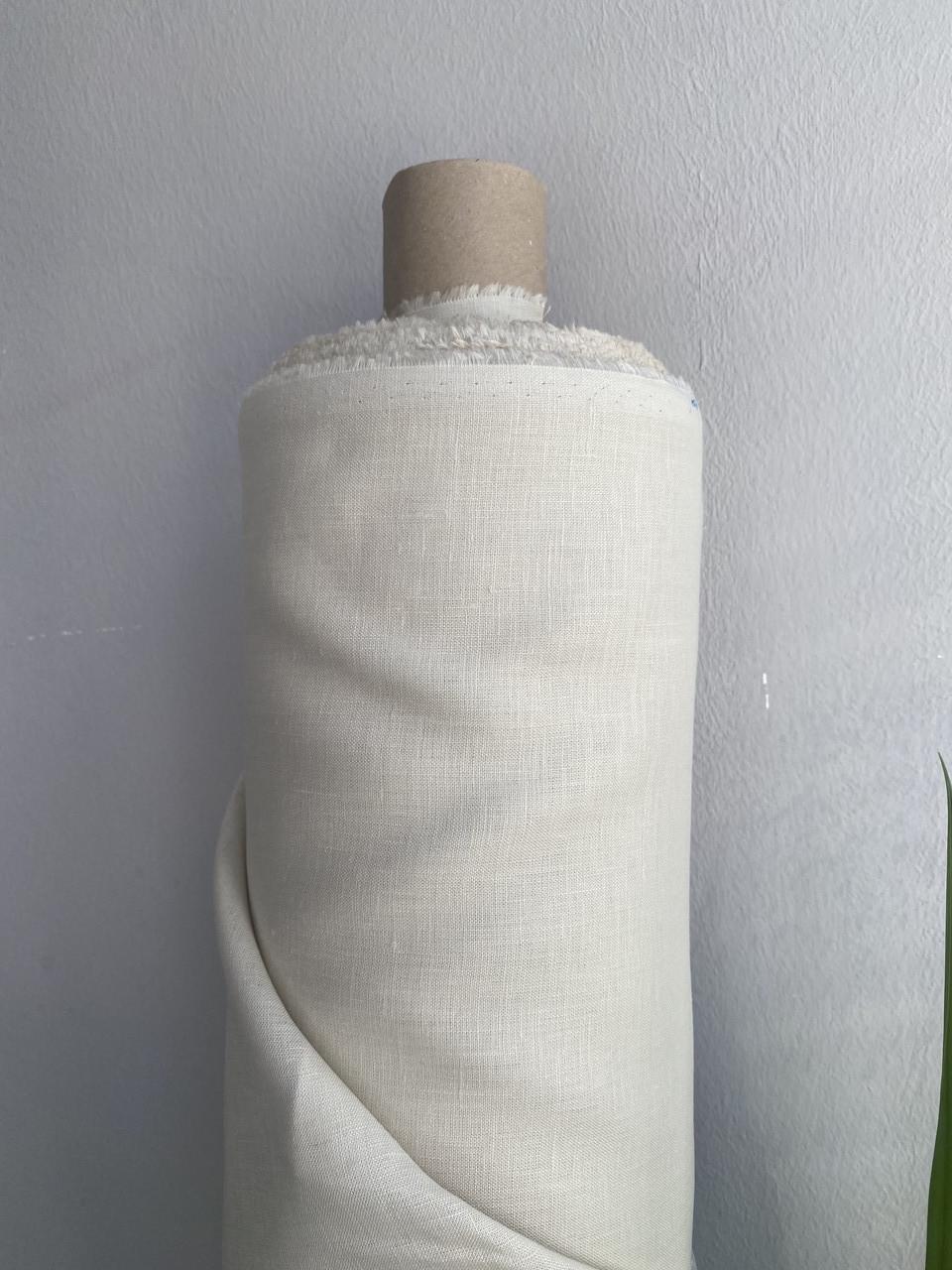 Тканина сорочково-платтєва LINEN PLUS 100% льон пом'якшена 143 см 159/21 Бежевий - фото 4 Тканина сорочково-платтєва LINEN PLUS 100% льон пом'якшена 143 см 159/21 Бежевий - фото 4