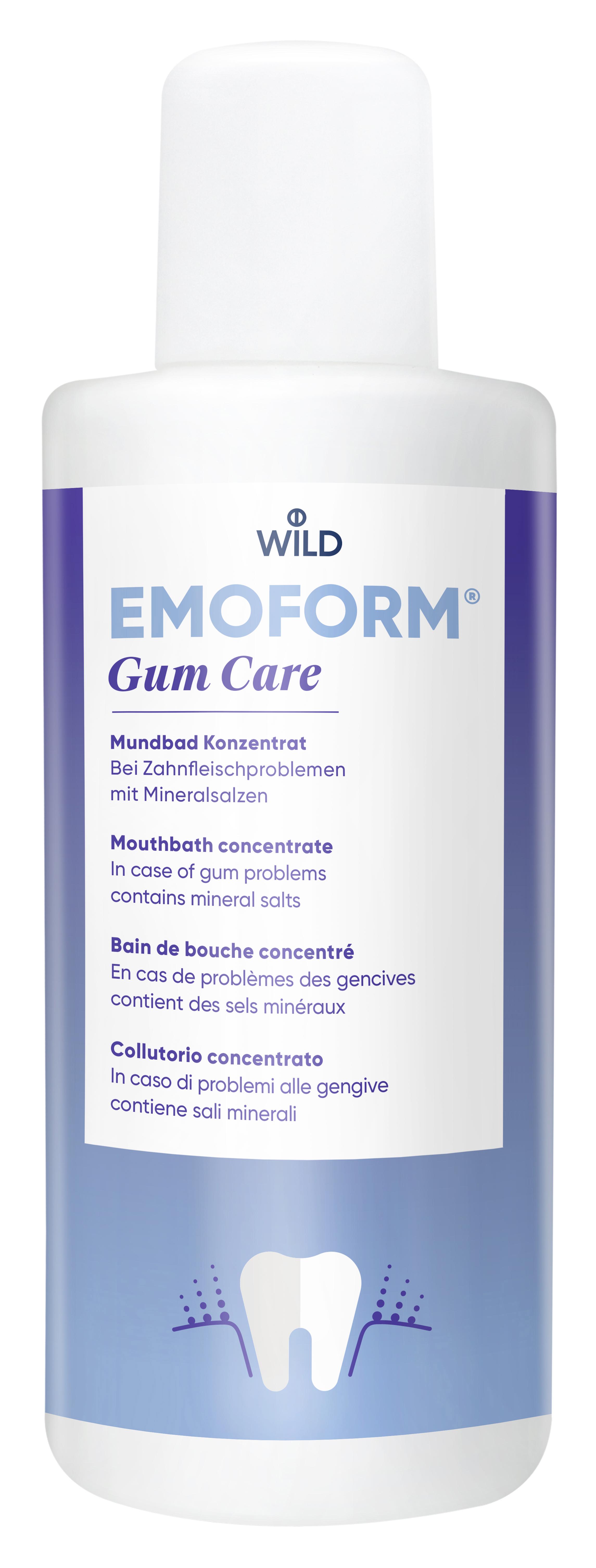 Ополаскиватель для полости рта Emoform Gum Care Без фтора концентрат 400 мл (6690)